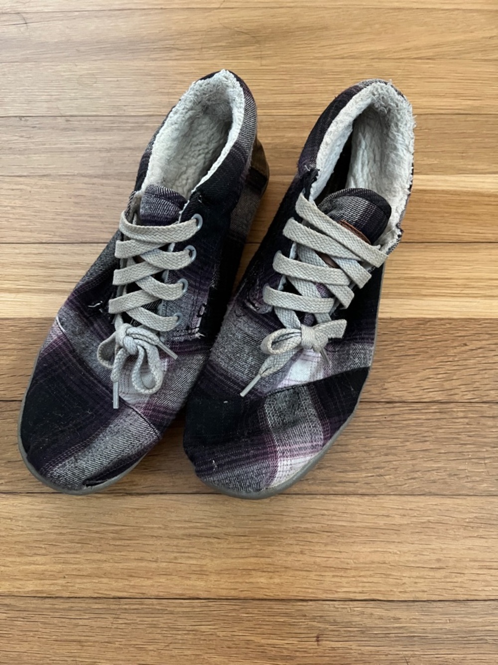 Toms Plaid Sneakers